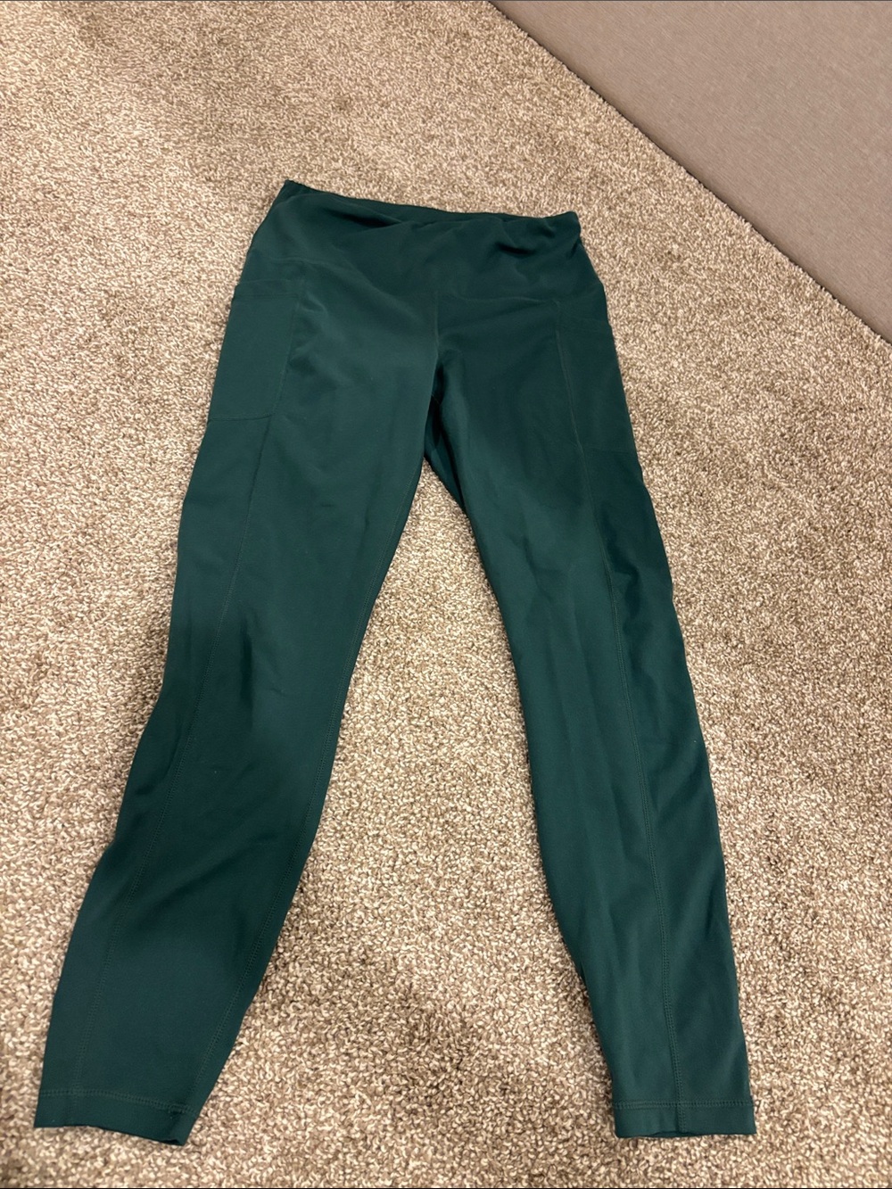 Yogalicious Deep Green High-Waist Leggings